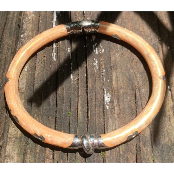Milor Sterling Silver Italian Storyteller Bangle Bracelet - Picture 1 of 5